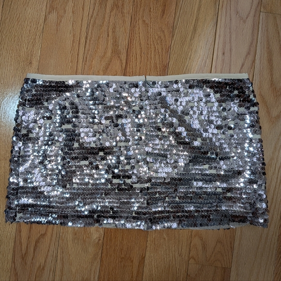 16. NWT SIEDRES DESNI SEQUINED MINI SKIRT - Picture 7 of 9